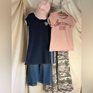 EUC bundle of 5 items of Size 2T - 6 girls clothing